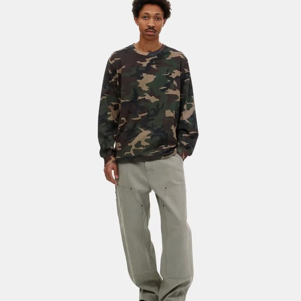 [L] 디스이즈네버댓 더블니 카펜터 팬츠