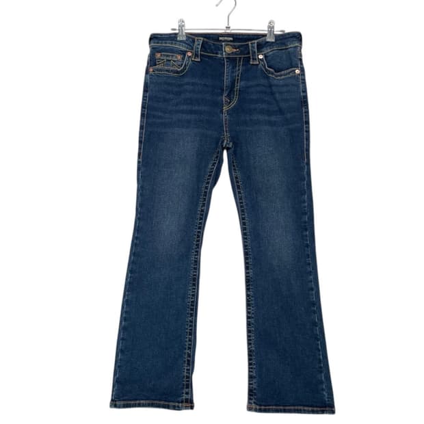트루릴리전 True Religion 세미부츠컷 데님팬츠 진청 30