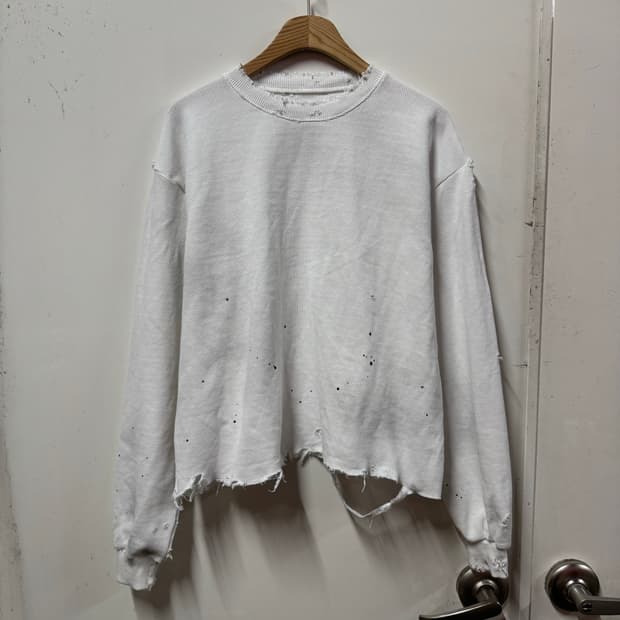 빈티지 와플 긴팔