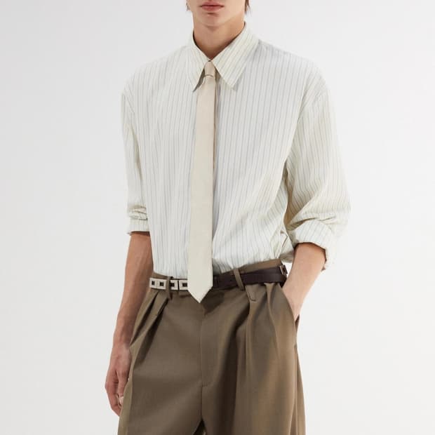 타일레 25fw 스트라이프 셔츠 1사이즈