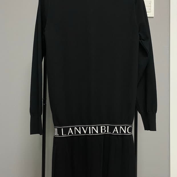 랑방 블랑 니트 원피스 55 새상품