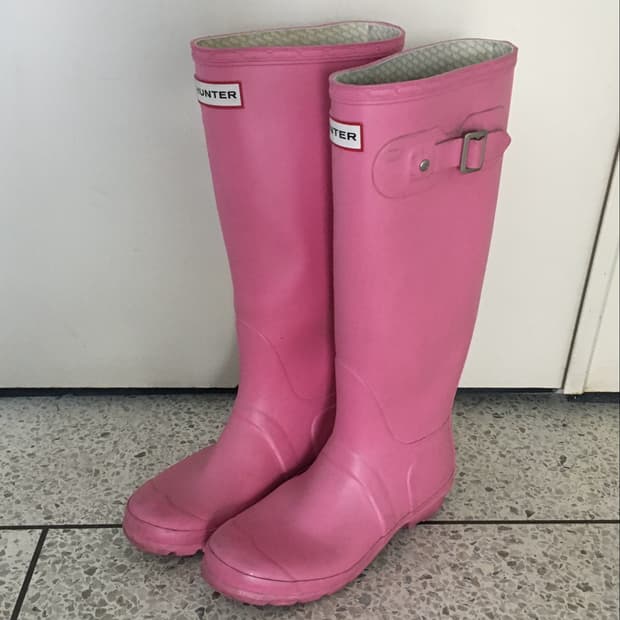 Hunter original tall rain boots