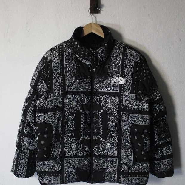노스페이스TheNorthFace Paisley Nuptse