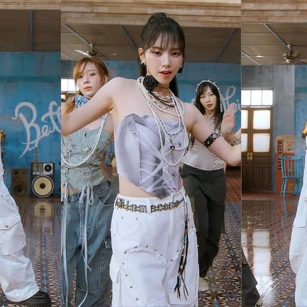 2000아카이브 코르셋 탑 그레이