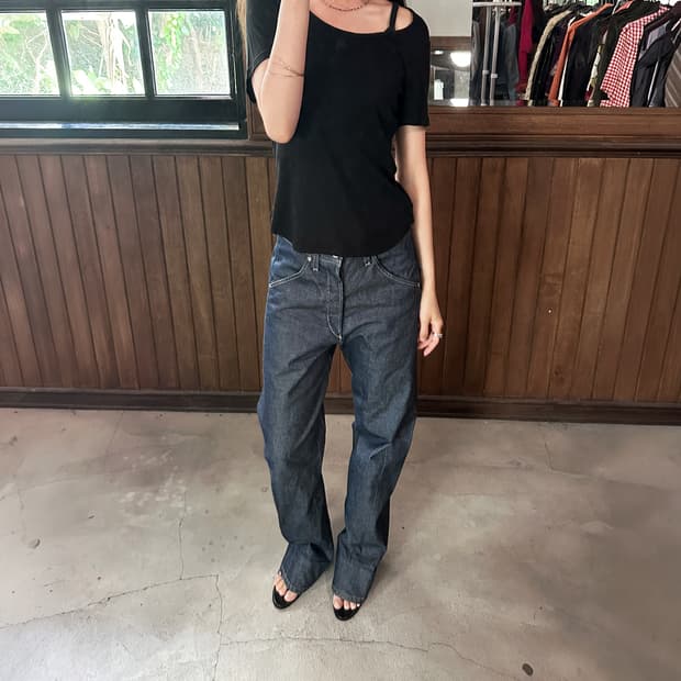 VIVIENNE WESTWOOD wide-neck t-shirt