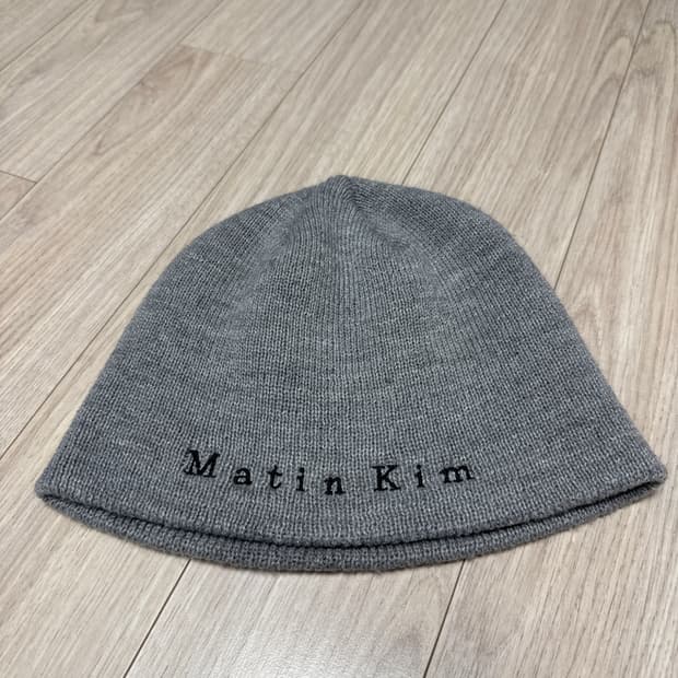 Matin Kim 마뗑킴 클래식 비니 그레이