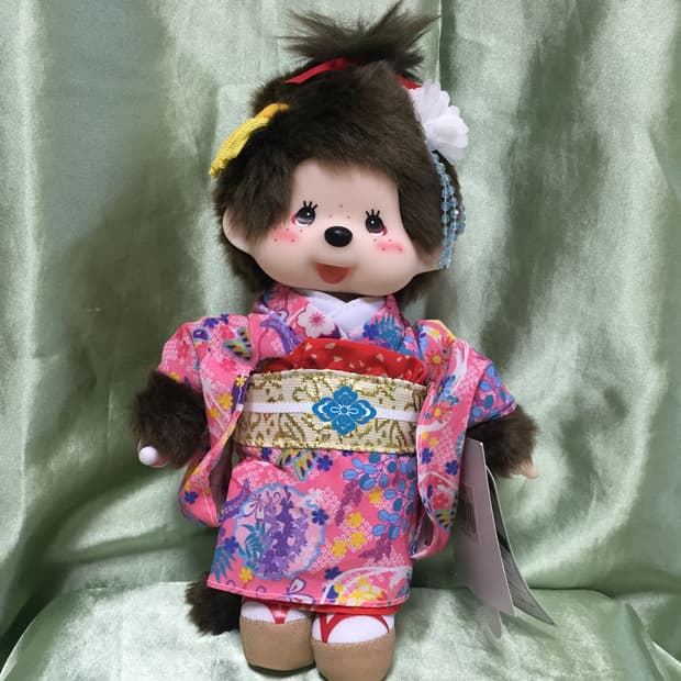 (무배/수수료포함) 게이샤 기모노 몬치치 S