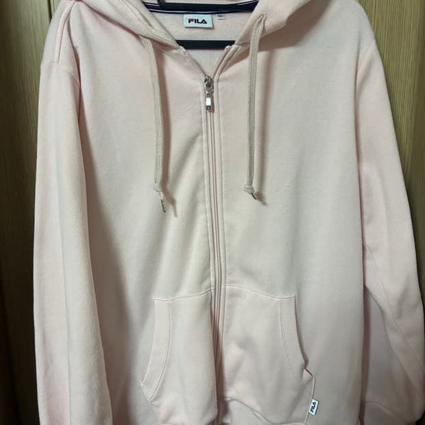 휠라 딸기우유 후드