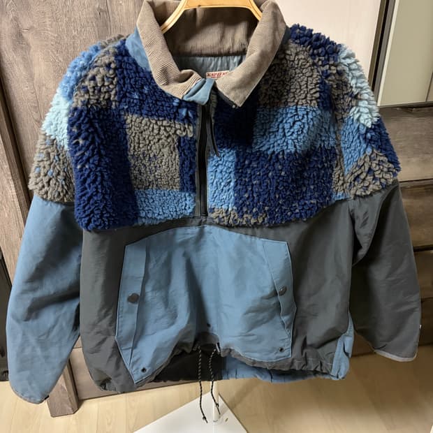 캐피탈 60/40 투톤 플리스 아노락