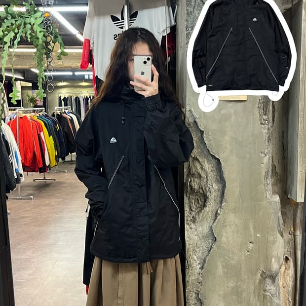 나이키 acg 바람막이 블랙 S #csz1941