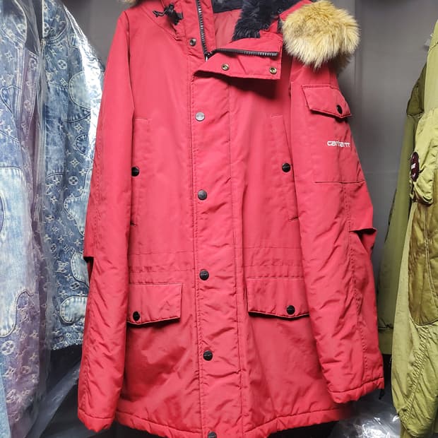 남녀공용 칼하트 패딩