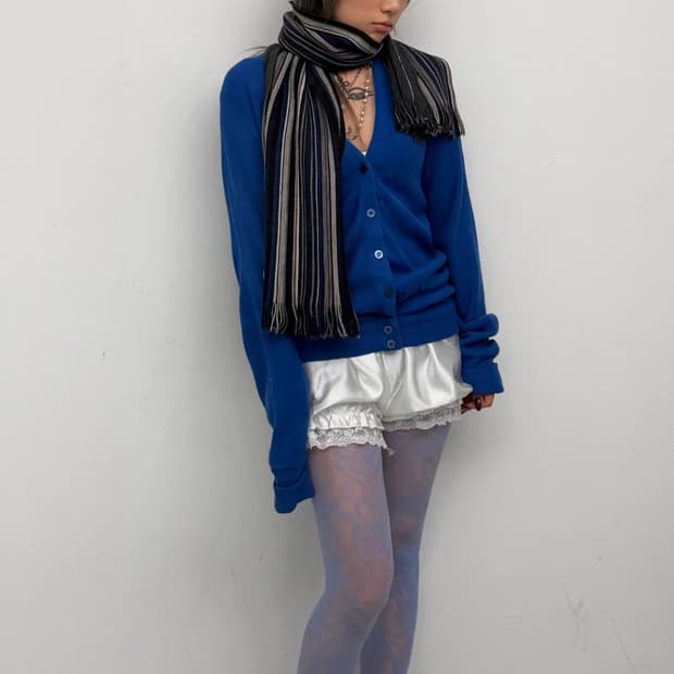 TAKEO KIKUCHI 스트라이프 목도리