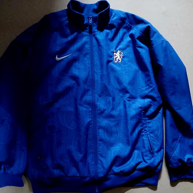 나이키 첼시 FC 스트라이크 드라이 핏 앤섬 재킷 