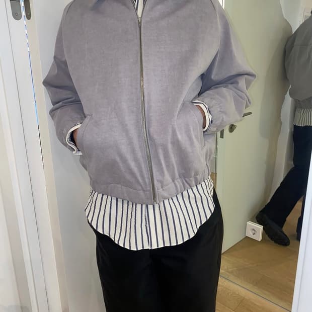 lady white co 코치 자켓 (pigment chalk)