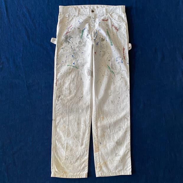 디키즈 화이트 카펜터 페인터 워크 팬츠 YC-029