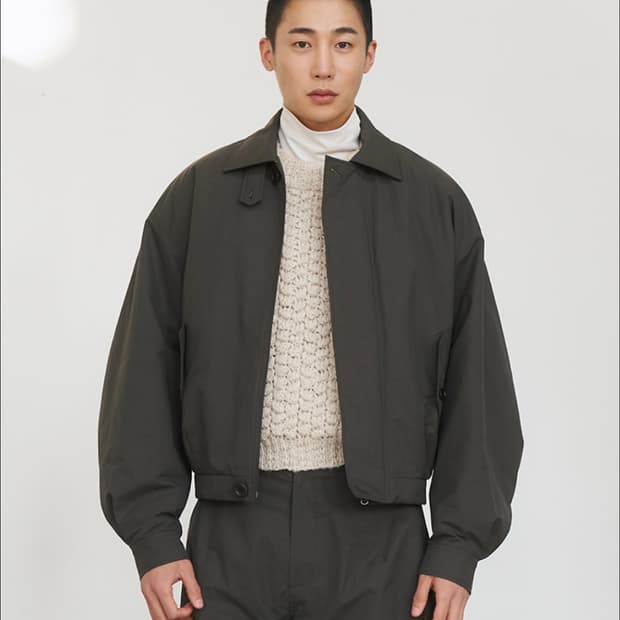 아모멘토 23FW 패디드 코튼 나일론 점퍼 m사이즈