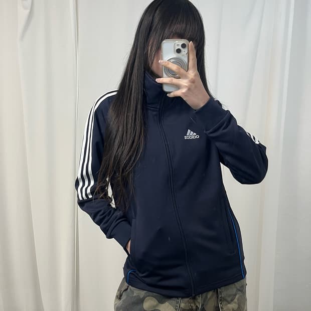 Adidas Navy Martial Arts Track Jacket