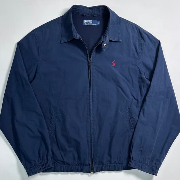 폴로 랄프로렌 네이비 폴리 스윙탑 자켓