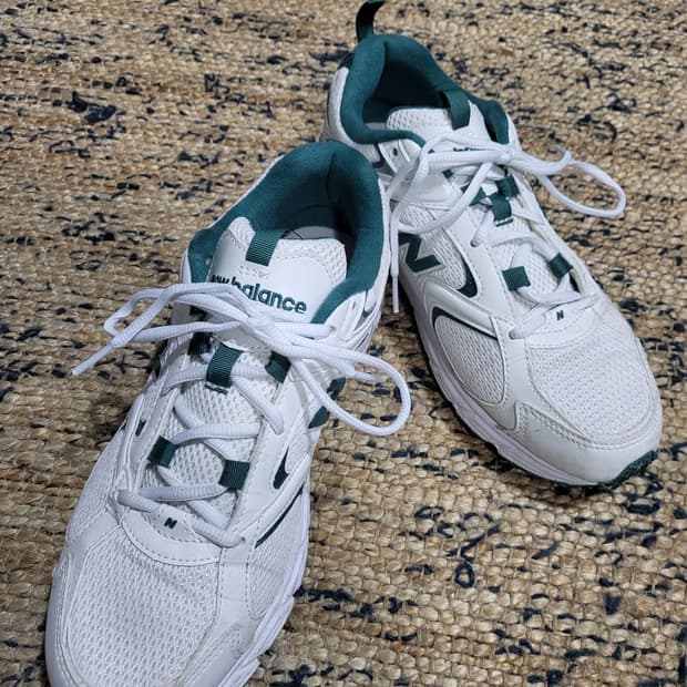 뉴발란스 스니커즈 운동화 ML 408 T 화이트 그린