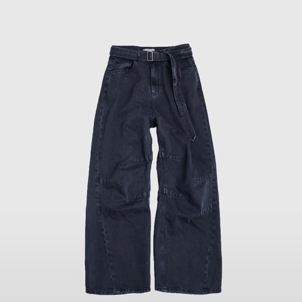 999휴머니티 AV 플리츠 다이드 게임 팬츠 팝니다(L)