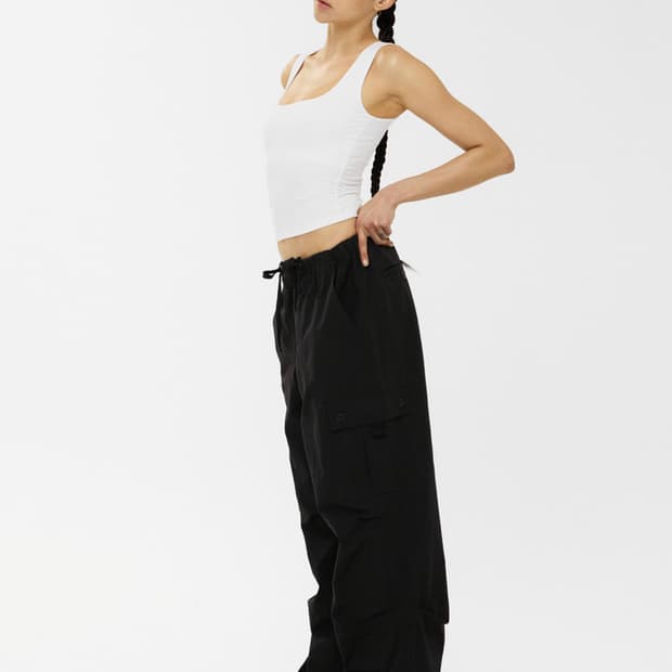 [S] 글로니 브리즈 워크 팬츠 블랙