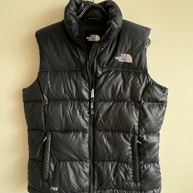 노스페이스 패딩 조끼 사이즈85