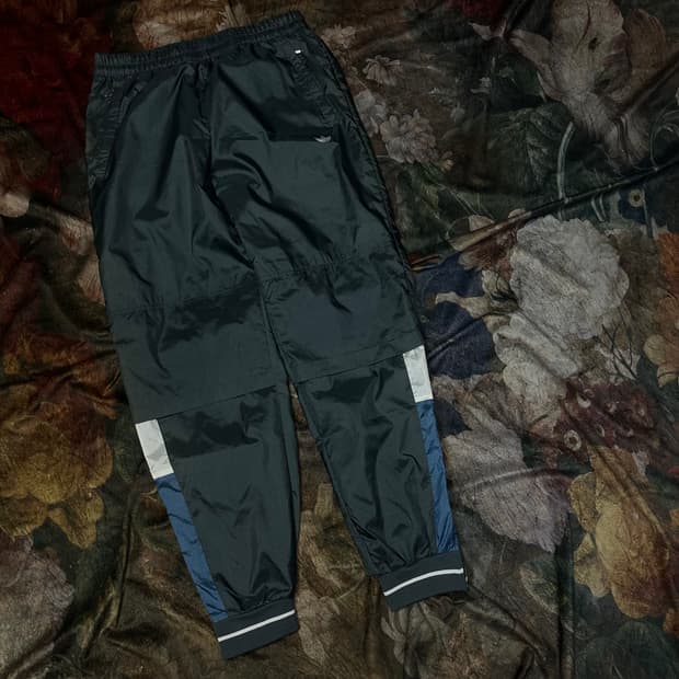 아디다스 올드스쿨 트레포일로고 차콜그레이트랙조거팬츠 XL