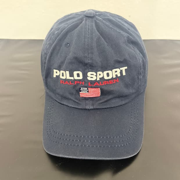 폴로 스포츠 스펠아웃 미국 성조기 네이비 볼캡
