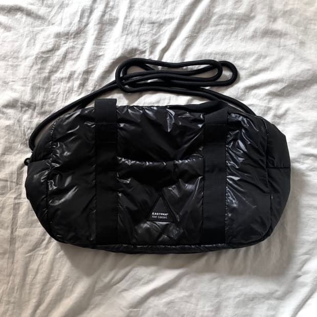 라프시몬스 aw08 패디드 더플백