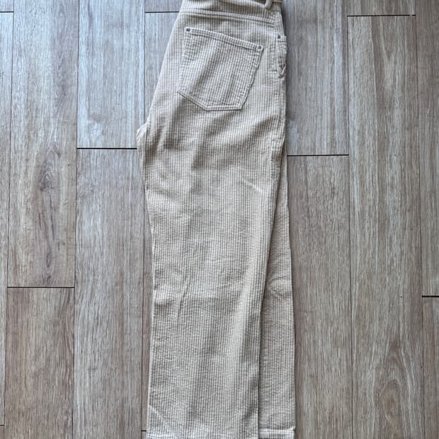 함오피스 ham 11pants 코듀로이 팬츠 베이지 / S