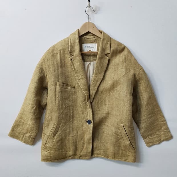 ISABEL MARANT 이자벨마랑 린넨100% 헤링본 자켓