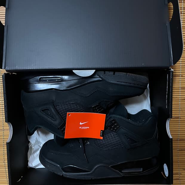 조던 4 레트로 블랙캣 2025 (270)