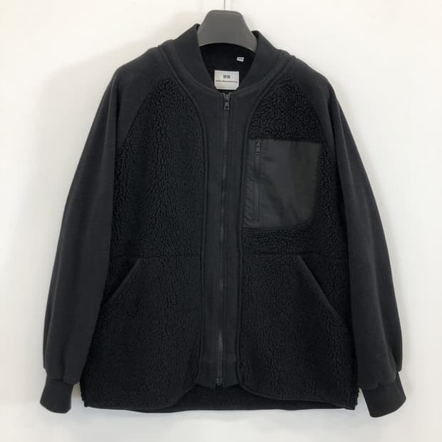 유니클로 화이트마운티니어링 플리스 L 