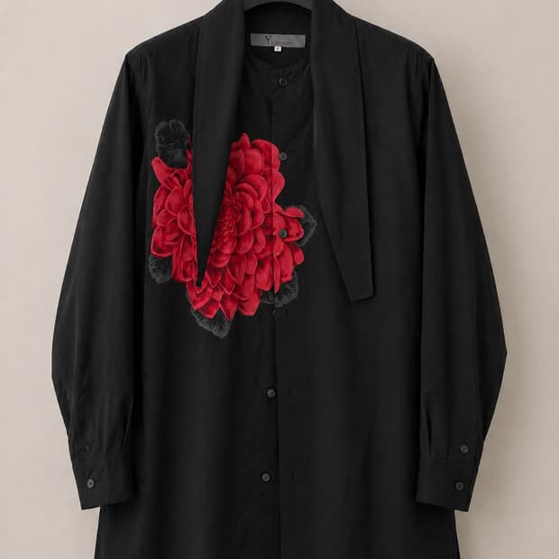 Yohji yamamoto Y's for men dahlia shirt