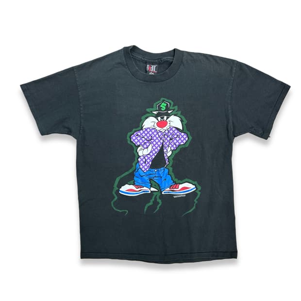 1993' 실베스터 카툰 티셔츠 L