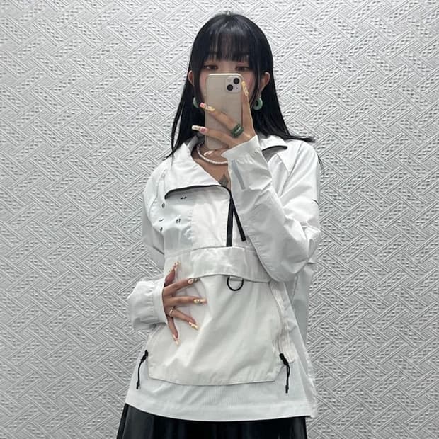나이키 NSW 테크팩 엔지니어 바람막이 반집업 아노락 M C13946