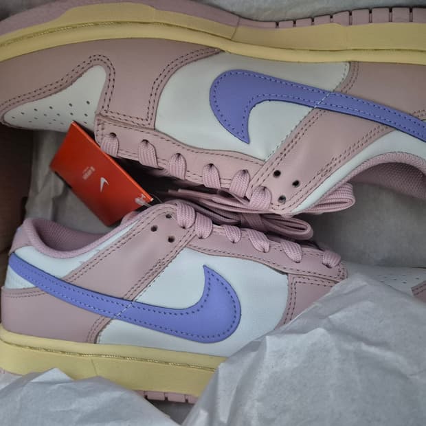 (새상품) 나이키 덩크로우 핑크 옥스포드