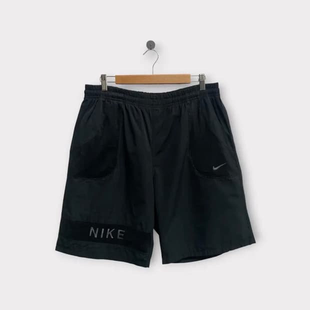 나이키 블랙 트레이닝 우븐 반바지 2XL