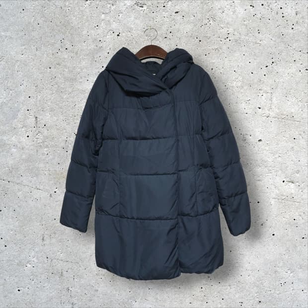 플라스틱아일랜드 덕다운 하프패딩 (90/S)