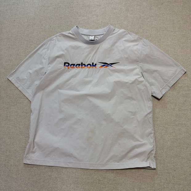 리복 나일론 트레이닝 반팔티