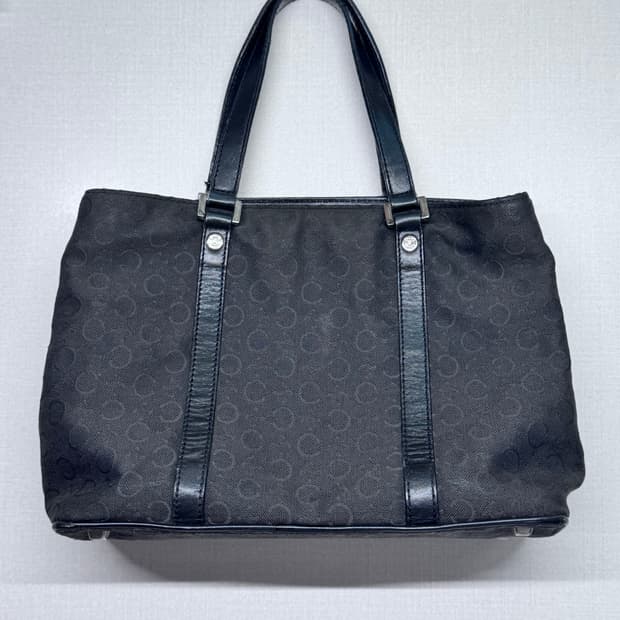 올드 셀린 마카담 토트백 블랙