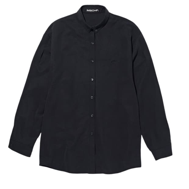 미스치프 텐셀 돌먼 셔츠 블랙