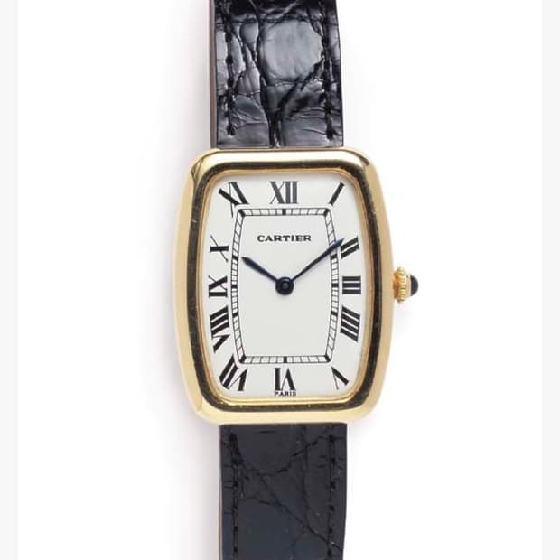 1976 vintage Cartier watch ML (All 18k)