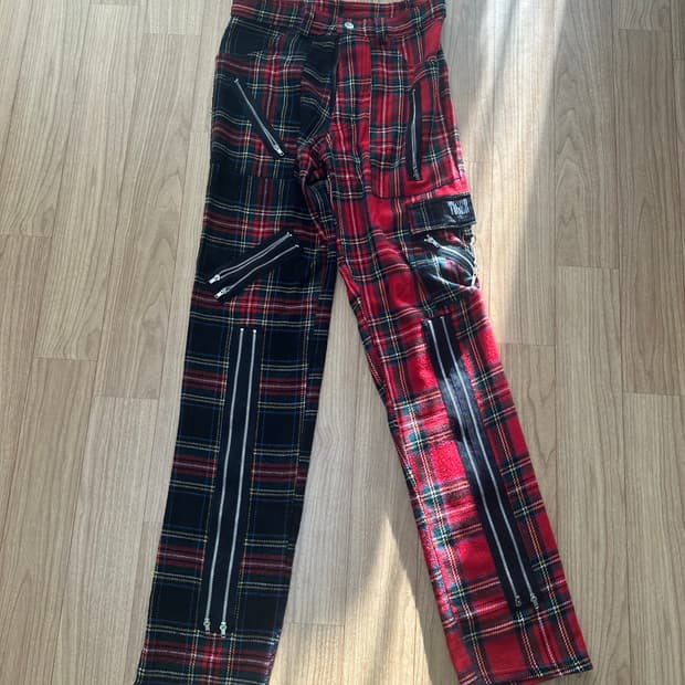 타이거 오브 런던 지퍼 본디지 팬츠