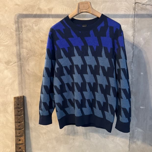 폴스미스 메리노울 니트 100