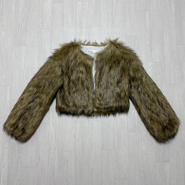 페이크 퍼 자켓