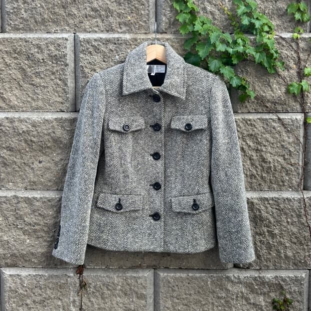 Japanese Button Short Jacket