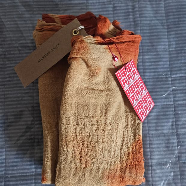 nicholas daley 니콜라스 데일리 빈티지 타이다이 스카프