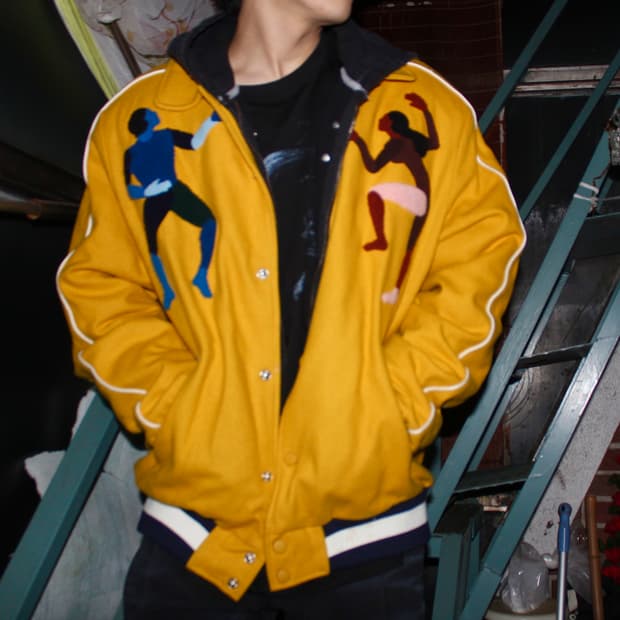 Kid Super Disco And Dancer Vasity Jacket