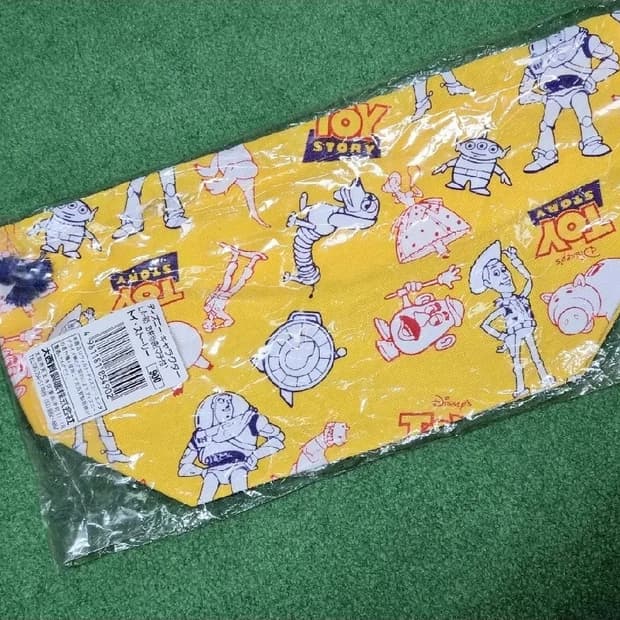 디즈니 토이스토리 노랑 파우치 